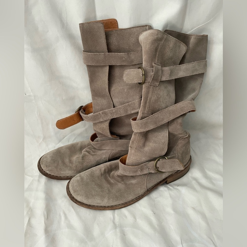 Florentini Baker Italian made tan boots
